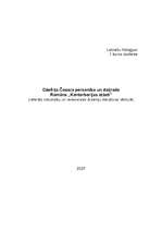 Referāts 'Džefrija Čosera personība un daiļrade', 1.