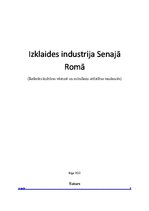 Referāts 'Izklaide Senajā Romā', 1.