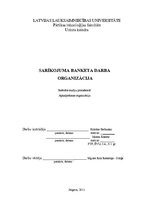 Referāts 'Banketa organizācija', 1.
