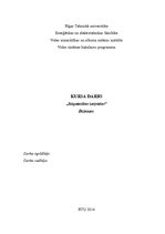 Konspekts 'Dzintars', 1.