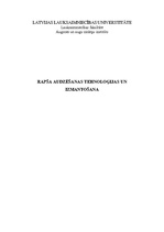 Referāts 'Rapša audzēšanas tehnoloģijas un izmantošana', 1.