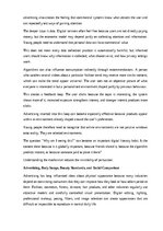 Eseja 'The influence of advertising on young people', 5.