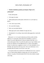 Eseja 'Anšlavs Eglītis "Bezkaunīgie veči"', 1.