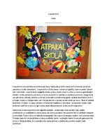 Eseja 'Eseja par 1.septembri - Zinību dienu', 1.