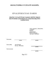 Diplomdarbs 'Pircēju un pasūtītāju parādu izpēte trijos ekonomiski līdzvērtīgos, nekonkurējoš', 1.