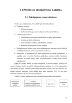 Prakses atskaite 'Prakses atskaite mārketingā', 12.