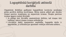 Prezentācija 'Dislālija - artikulācijas traucējumi perifērajā runas aparātā', 29.