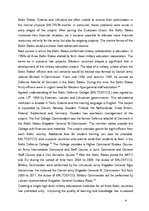 Referāts 'The Military Cooperation among the Baltic States', 6.