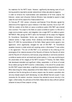 Referāts 'The Military Cooperation among the Baltic States', 7.