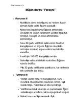 Konspekts 'Tēzes par faraoniem', 1.