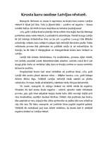 Eseja 'Krusta karu nozīme Latvijas vēsturē', 1.