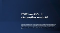 Prezentācija 'Sociāli ekonomiskā attīstība pēckara 
gados', 10.