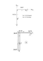 Referāts 'Statiski nenoteicama rāmja aprēķins ar pārvietojumu metodi', 15.