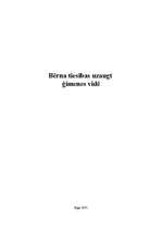 Referāts 'Bērna tiesības uzaugt ģimenes vidē', 1.