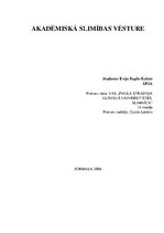 Referāts 'Akadēmiskā slimības vēsture terapijā', 12.