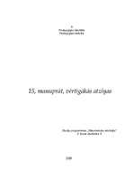 Konspekts 'Atziņas pedagoģijas psiholoģijā', 1.