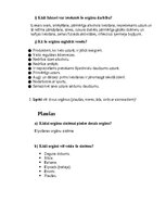 Konspekts 'Darba lapa bioloģijā', 3.