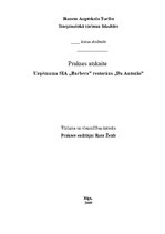 Prakses atskaite 'Restorāns "Da Antonio"', 2.