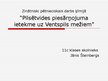 Prezentācija 'Pilsētvides piesārņojuma ietekme uz Ventspils mežiem', 1.