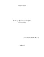 Referāts 'Klientu apkalpošanas jomas loģistikā', 1.