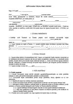 Paraugs 'Dzīvojamās telpas īres līgums', 1.