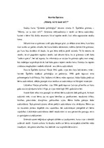 Konspekts 'Rozvitas Špallekas grāmatas "Māmiņ, vai tu mani mīli?" analīze', 1.