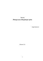 Referāts 'Piktogramma Olimpiskajās spēlēs', 1.