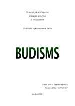 Referāts 'Budisms', 1.