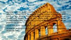 Prezentācija 'Senās Romas kultūrvēsturiskais mantojums mūsdienu Romā', 21.