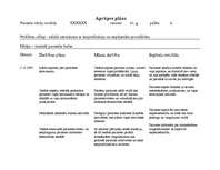 Prakses atskaite 'Aprūpes plāns', 12.