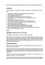 Referāts 'Latvian Food Culture', 13.