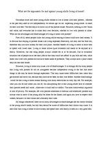 Eseja 'Benefits for Living at Home', 1.