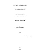 Referāts 'Regresā testēšana', 1.