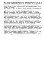 Eseja 'Peace through Education', 1.