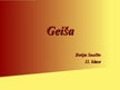 Prezentācija 'Geiša', 1.