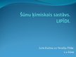 Prezentācija 'Lipīdi', 1.