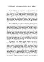 Eseja '1934.gada valsts apvērsums un tā sekas', 1.