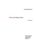 Referāts 'Pauls Bankovskis "Drēbes jeb Ādama tērps"', 1.