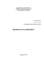 Konspekts 'Psiholoģiskā treniņa tehnikas programma', 1.