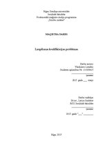 Diplomdarbs 'Laupīšanas kvalifikācijas problēmas', 1.