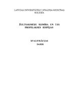 Referāts 'Žultsakmeņu slimība', 1.