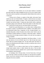 Konspekts 'Zenta Mauriņa "Dante"', 1.