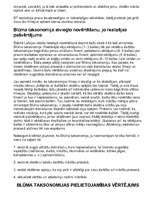 Konspekts 'Blūma taksonomija', 20.