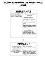 Konspekts 'Blūma taksonomija', 34.