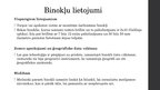 Prezentācija 'Binokļi', 9.