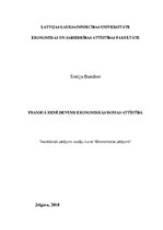 Referāts 'Fransuā Kenē devums ekonomiskās domas attīstībā', 1.