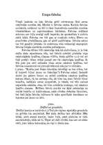 Konspekts 'Ezopa fabulas', 1.