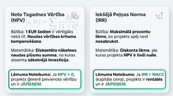 Prezentācija 'Investīciju projektu ekonomiskais novērtējums', 5.