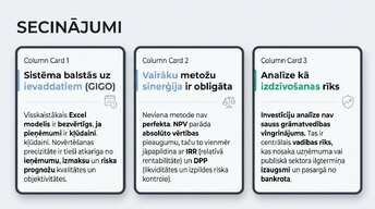 Prezentācija 'Investīciju projektu ekonomiskais novērtējums', 12.