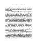 Eseja 'Demogrāfiskā krīze', 1.